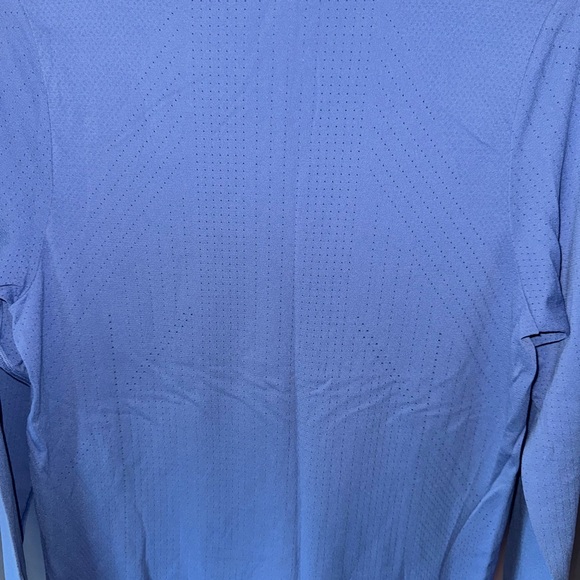 Athleta In Motion Seamless Long Sleeve Top in Blue Women’s L - Picture 12 of 14